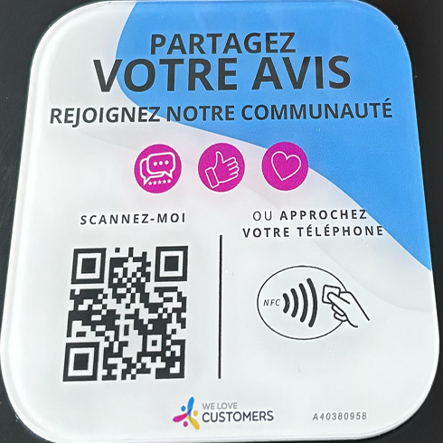 Plaque Connectée
